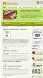 Mobile Screenshot of geethahotels.com